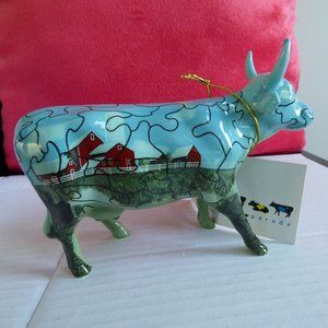 Cow Parade Puzzled Cow
